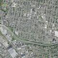 Elderly man suffering from back pain at Maryland Ave