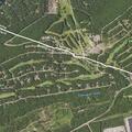 Utility lines down in yard on Masters Lane