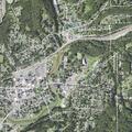 Fallen trees block lanes at Rockland and River roads