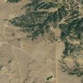 Vehicle crash near call box on Red Mountain Road