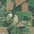 Traffic stop on vehicle near storage facility