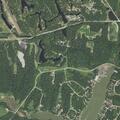 Grass fire from brush burn at Timberline Court