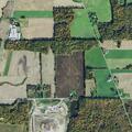 Suspicious truck and trailer near landfill