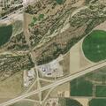Traffic stopped on I-80 near Big Springs due to fire