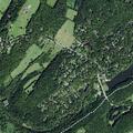 Elderly man with clogged feeding tube near Deer Run