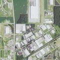 Burst sprinkler pipe on fire pump at industrial site