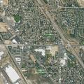 Officer transporting juvenile to school area