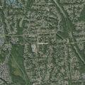 Confused woman walking in roadway near Birchwood Terrace