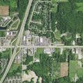 Traffic hazard in eastbound lanes on Medina Road
