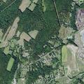Brush fire reported on Pond School Road