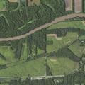 Vehicle in ditch near 325th Avenue in Brighton