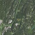 Mulch fire near Saw Mill River Road in Millwood