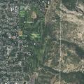 Wildland fire operations on Mount Ogden; aircraft inbound to the Bonneville Fire
