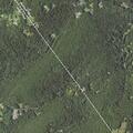 Downed telephone wires block roadway near Route 309