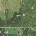 Brush pile fire monitored near 300th Street in Orient