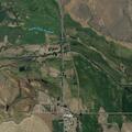 Single car crash on US-395 near Likely
