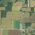 Car found off roadway in field near route split