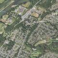 Road closure on Delaware Street in Plains Township