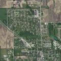 Gas leak odor reported on East Bates Street