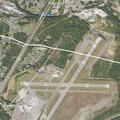 Pilot reports nearby aircraft traffic about 2 miles away