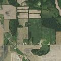 Large animal pen blocking roadway in Kimmell