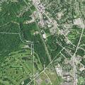 Search after vehicle pursuit ends in Bedford
