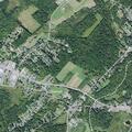 Tractor trailer hits pole, wires down on Route 17M