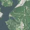 Branch fell on parked vehicle at Gales Ferry