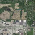Suspicious man near garden center