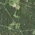 Brush fire from downed power lines on US 322