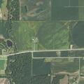 Unoccupied vehicles and fence damage on Iowa 70