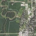 Illegal dumping of trash on roadway and driveway