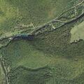 Rocks blocking Route 414 near Morris