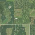 Truck and grain trailer crash near Montezuma