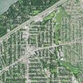 Man in black acting strangely at St Clair address