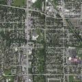 Traffic stop on gray Malibu on Indianapolis Boulevard