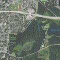Brush fire near Thornton Lansing Road