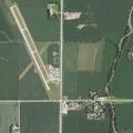 Rear-end crash with injuries at Harlan Airport