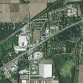 Vehicle crash near Family Express parking lot
