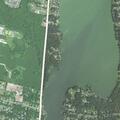 Neighbors disputing property boundary markers