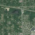 Man with leg laceration from tool at Redbud Lane