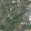 Children run into traffic on Logan River Trail