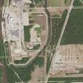 Spectator struck by vehicle debris at drag strip