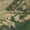 Loose cow on Wyoming Highway 13 near Rock River
