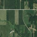 Hay bales on fire at rural Scribner address