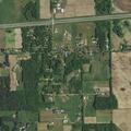 Gas line struck with active leak