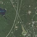 Officers check vehicle near Clay Hole power lines