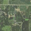 Single vehicle crash with car in ditch, no injuries