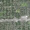 Suspicious person with cart near Ogden Avenue