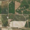Controlled hay burn monitored near State Highway 92